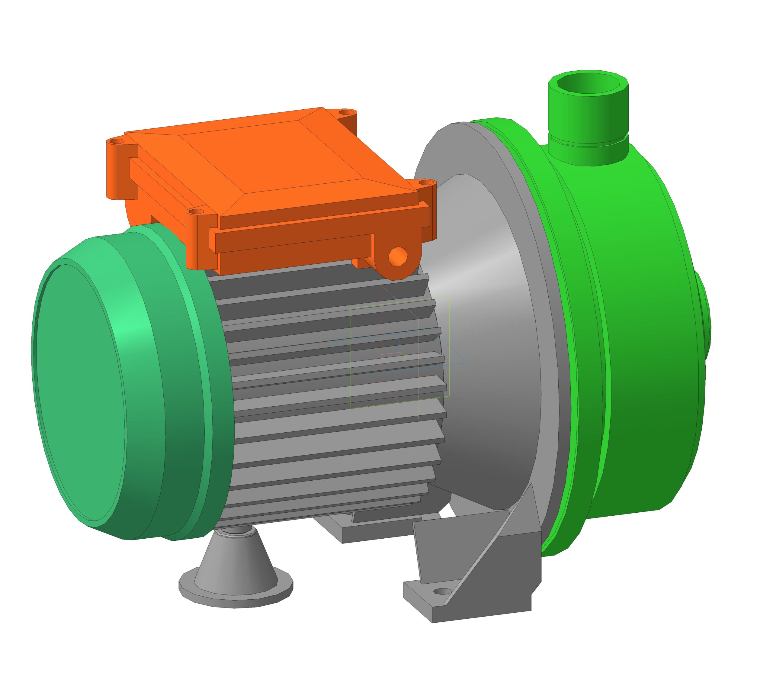 3D модель Насос EBARA CDX