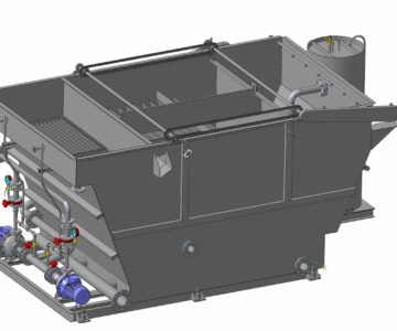 3D модель Установка флотационная ТСВ-ФЛ-10