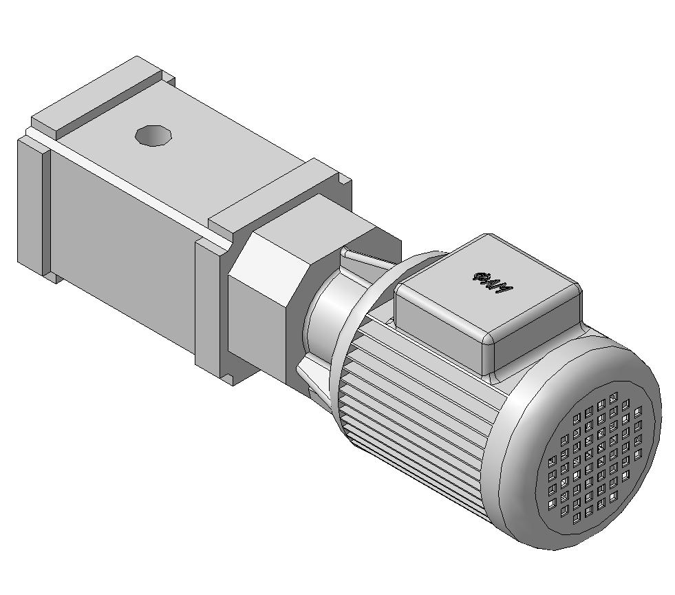 3D модель Мотор-редуктор BONFIGLIOLI TYPE A203 UH30 P63