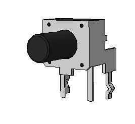 3D модель Кнопка тактовая SWT-3