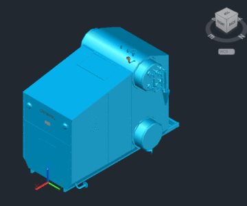 3D модель Котел паровой Е-1.0-0.9