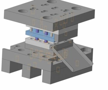 3D модель Штамп для изготовления держателя геттера