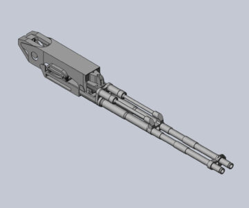 3D модель Пушка ГШ-30