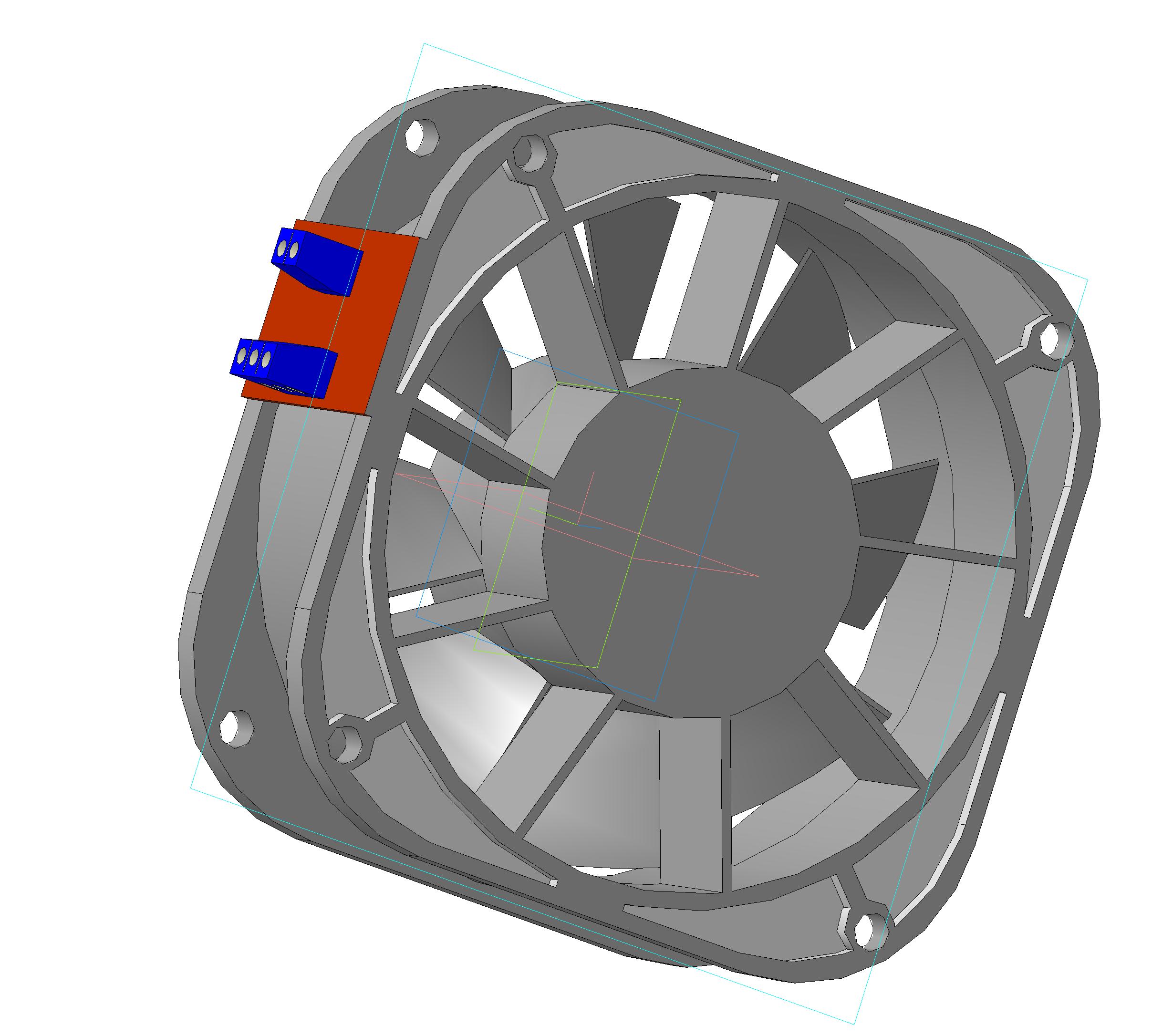 3D модель Вентилятор 1.28ЭВ