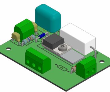 3D модель Регулятор мощности 800 Вт/220 В NK008