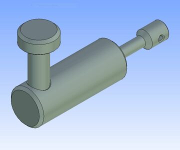 3D модель Навесной замок секретка