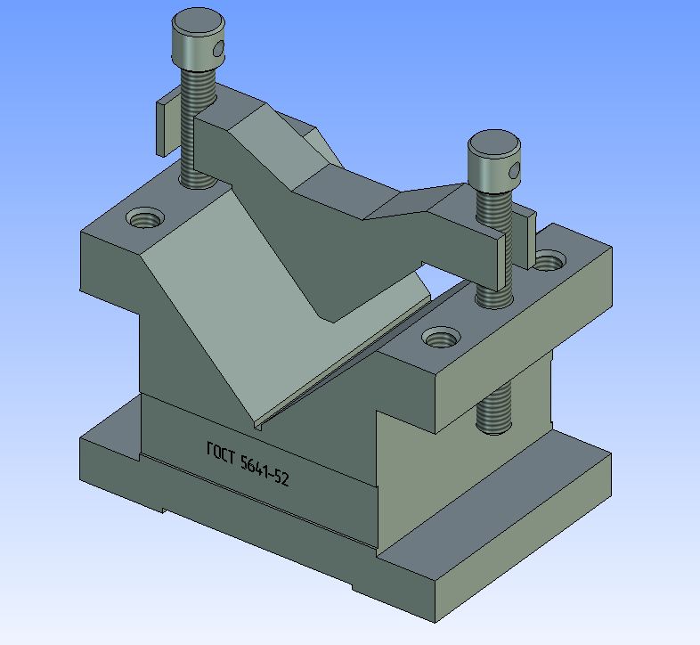 3D модель 3D сборка Призма ГОСТ 5641-52
