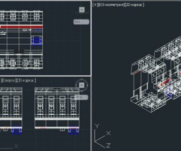 3D модель УЗО pro m серии F202_F204