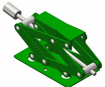 3D модель Домкрат ромбический