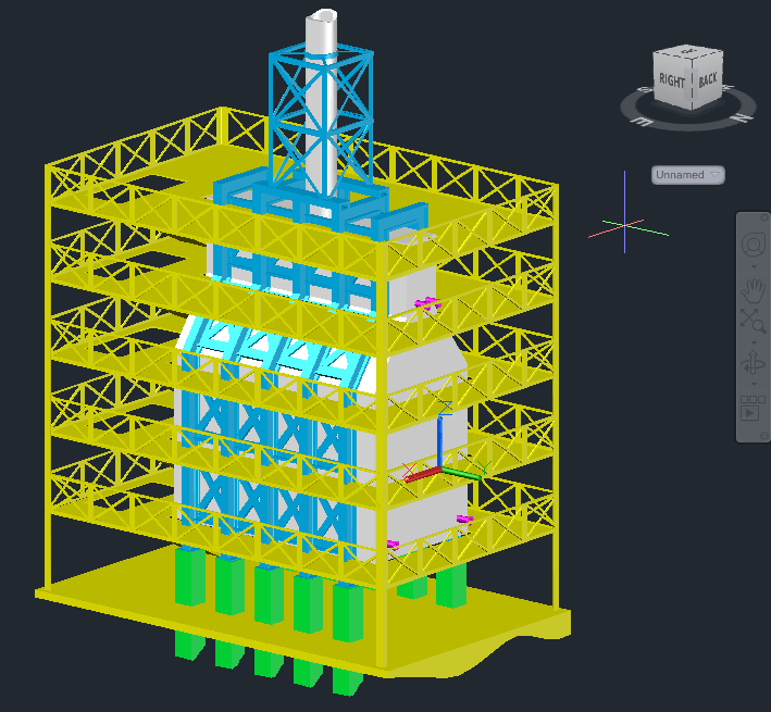 3D модель Трубчатая печь 3D ПТБ-10