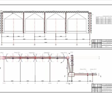 Чертеж Зернохранилище МК
