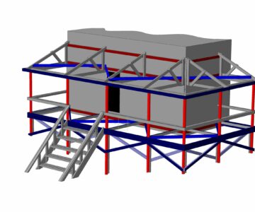 3D модель Терраса