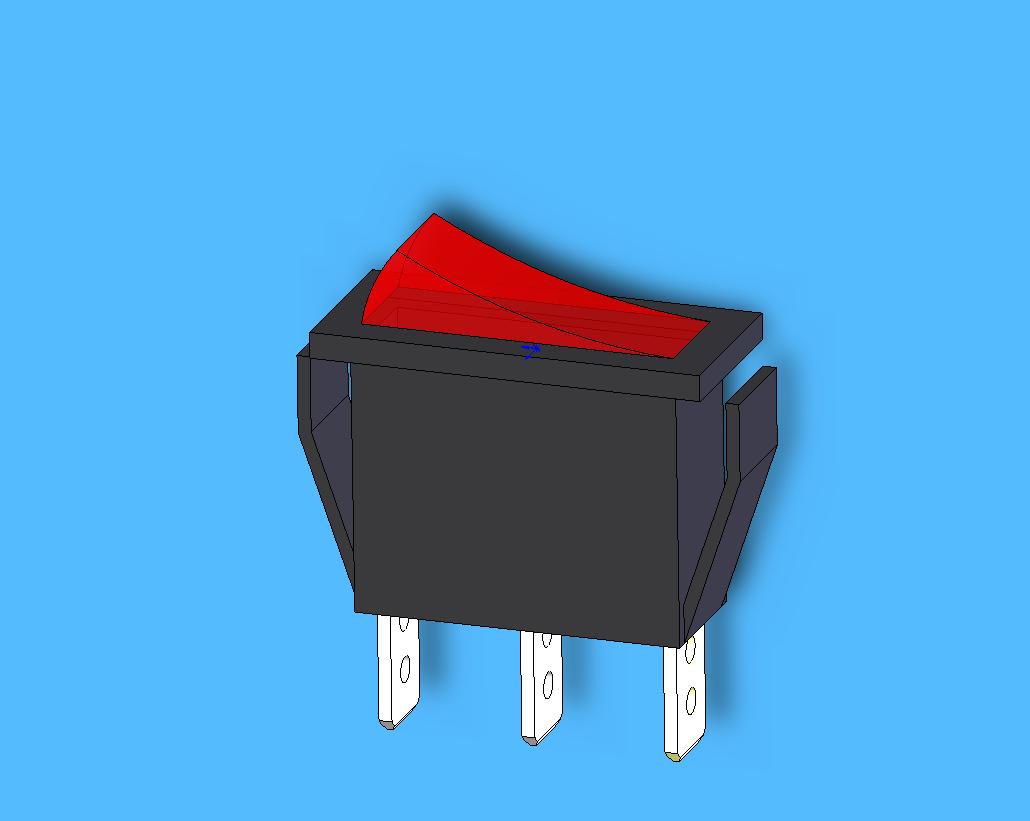 3D модель Переключатель SWR