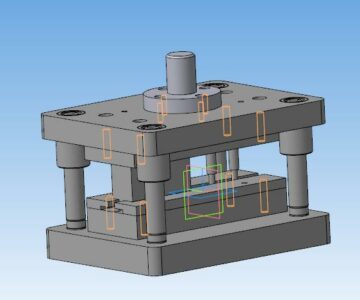 3D модель Штамп для вырубки и пробивки