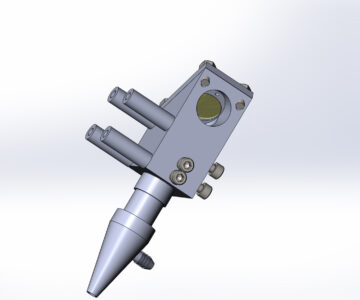 3D модель Головка лазерного ЧПУ станка