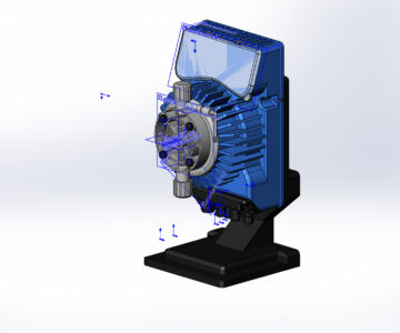 3D модель Насос-дозатор TeknoEVO Seko