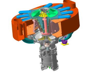 3D модель Турбогенератор ГТД-1000