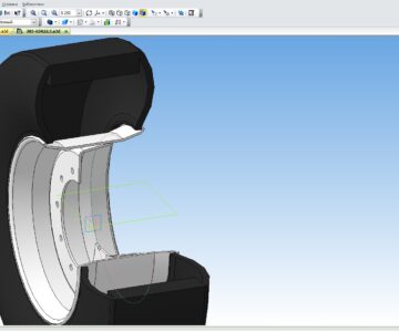 3D модель Колесо прицепа/полуприцепа 385/65R22,5