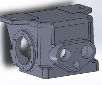 3D модель Корпус межвагонного высоковольтного соединения