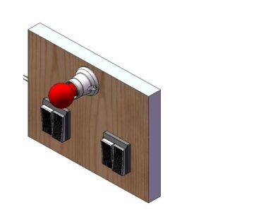 3D модель Управление освещением из нескольких мест