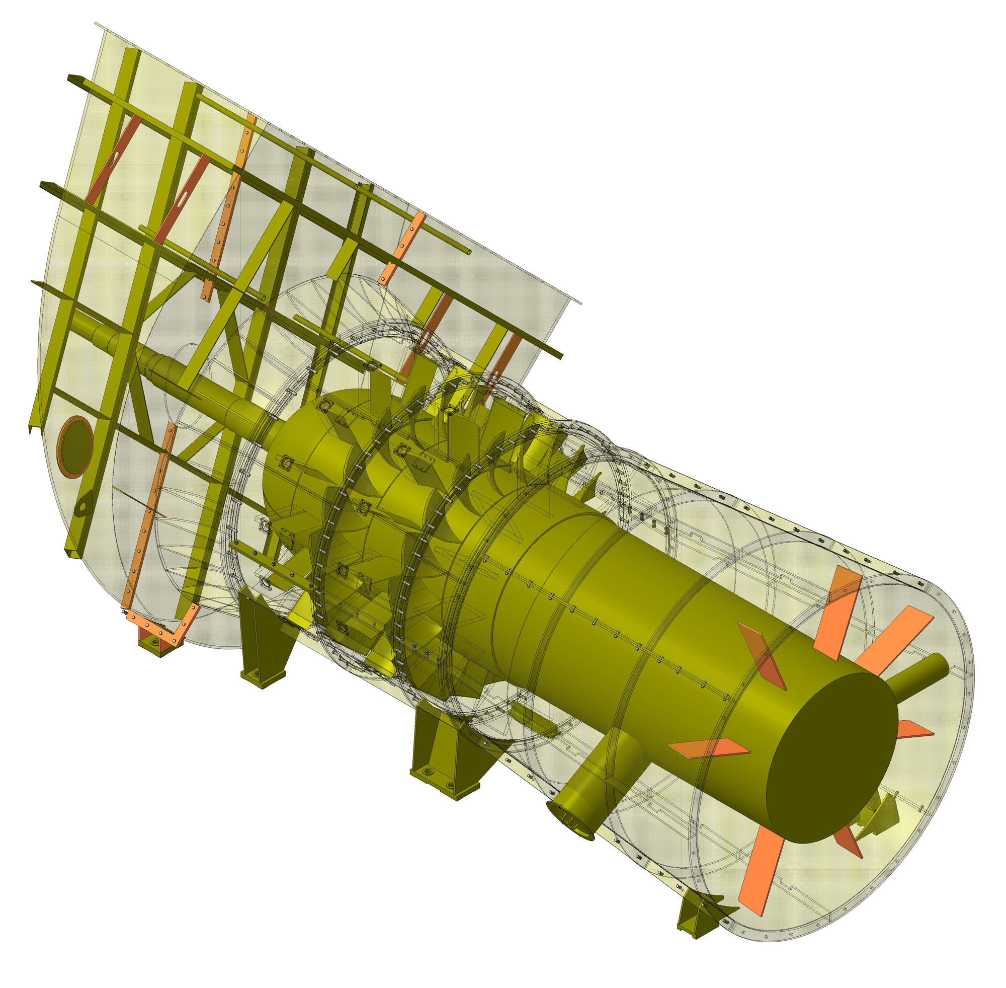 3D модель Дымосос ДО-31,5