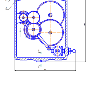 Чертеж Проектирование коробки скоростей металлорежущего станка z=16