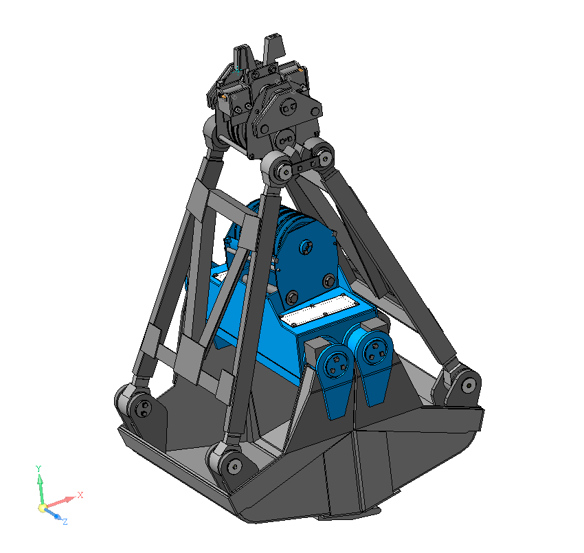 3D модель Грейфер V=1,6