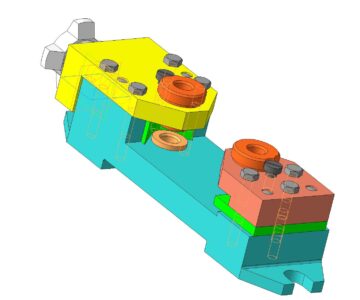 3D модель Кондуктор в КОМПАС-3D 13