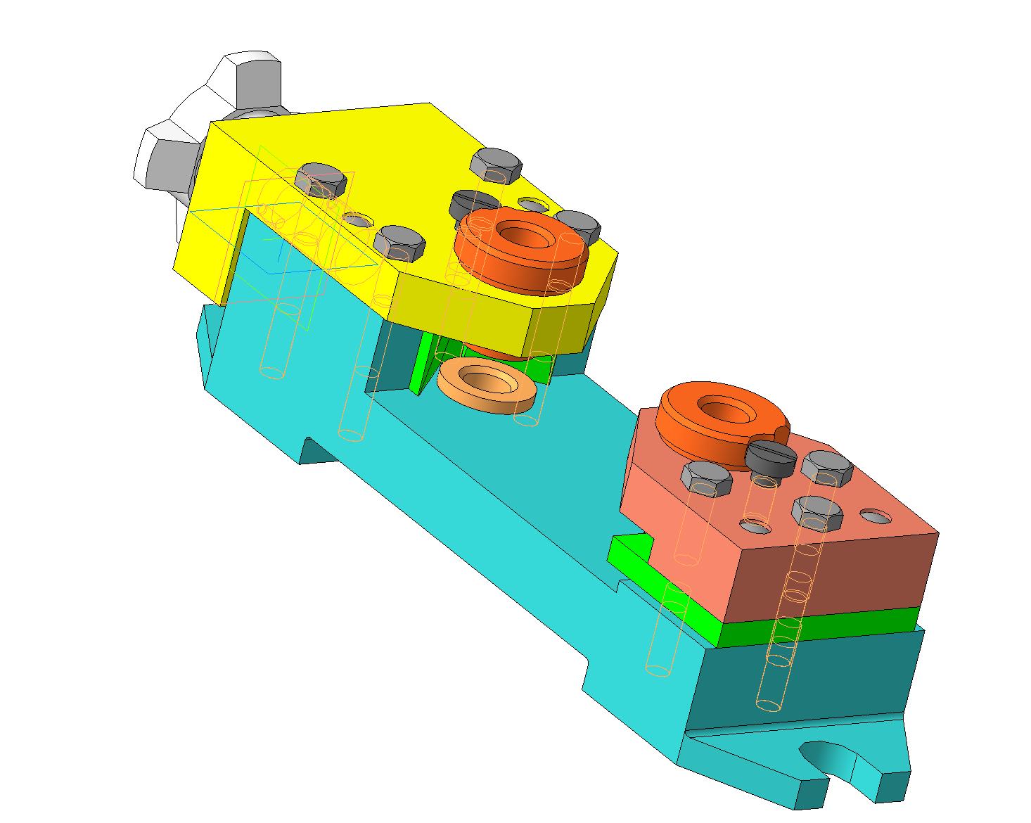 3D модель Кондуктор в КОМПАС-3D 13