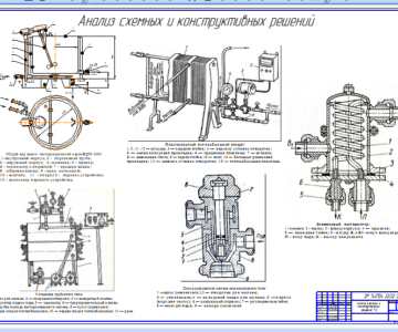 Чертеж Разработка кожухотрубного теплообменного аппарата