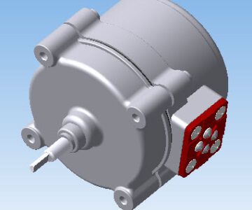 3D модель Электродвигатель СД-54