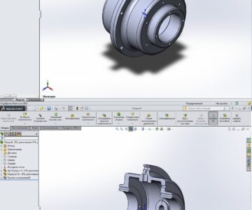 3D модель Корпус дифференциала 00-000.06.21.21.00