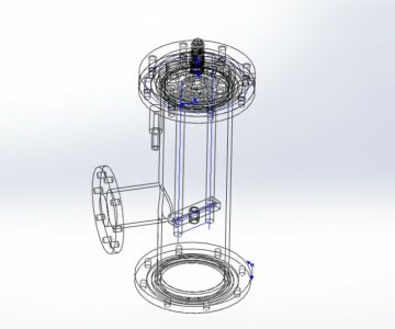 3D модель Печка для измерения теплопроводных свойств металла