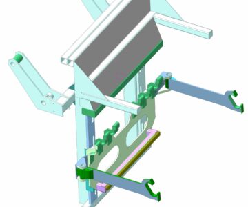 3D модель Опрокидыватель на пресс-компактор