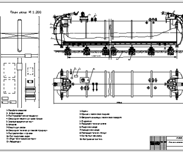 Чертеж Производство газобетона. Автоклав.