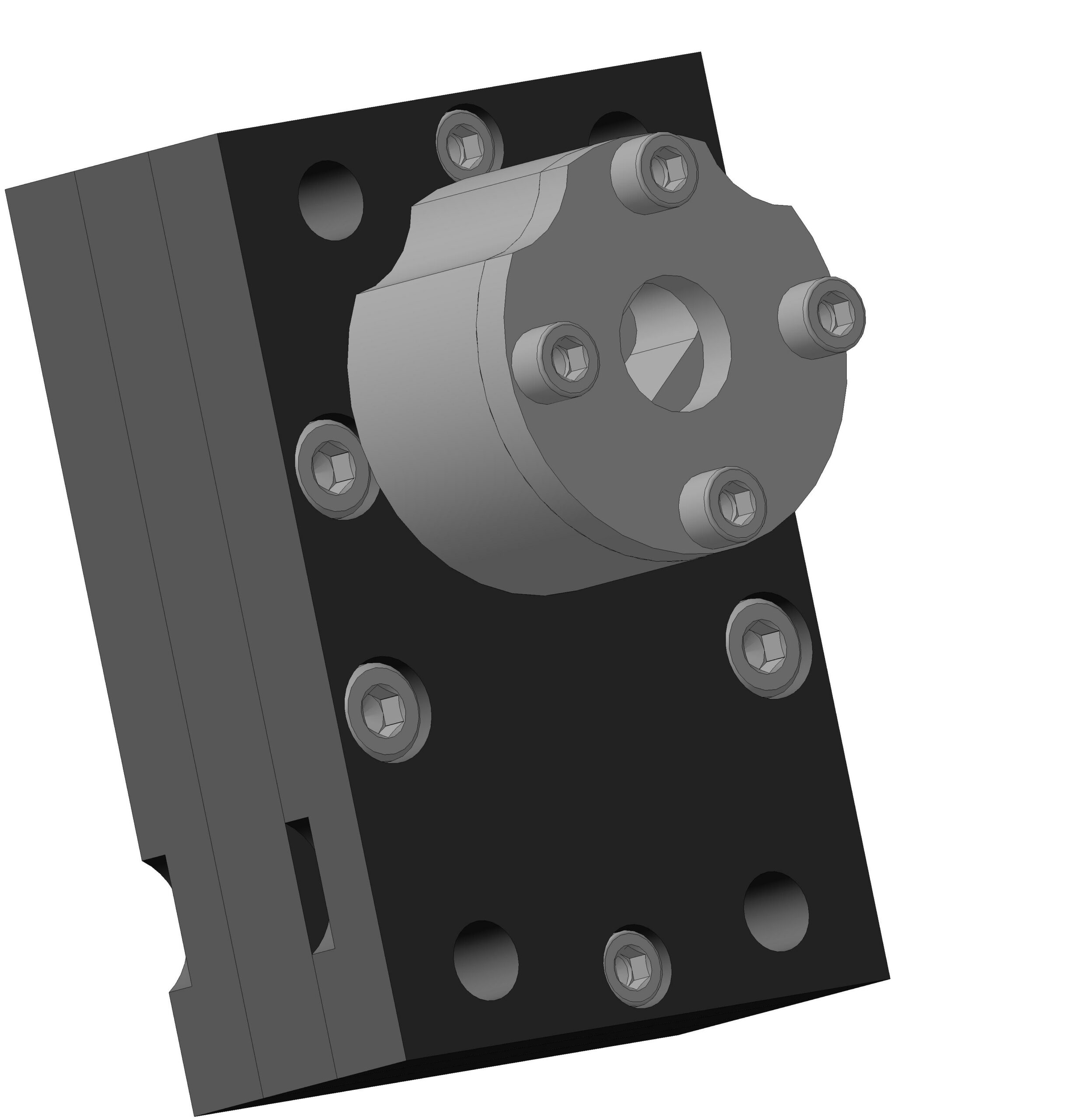 3D модель 3D Насос шестеренный НШ-10