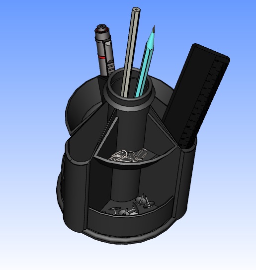 3D модель Канцелярская подставка