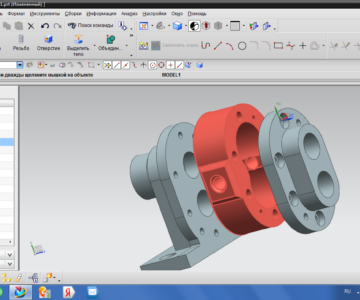 3D модель Насос шестерной NX