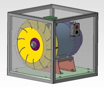 3D модель Канальный вентилятор КВК №5