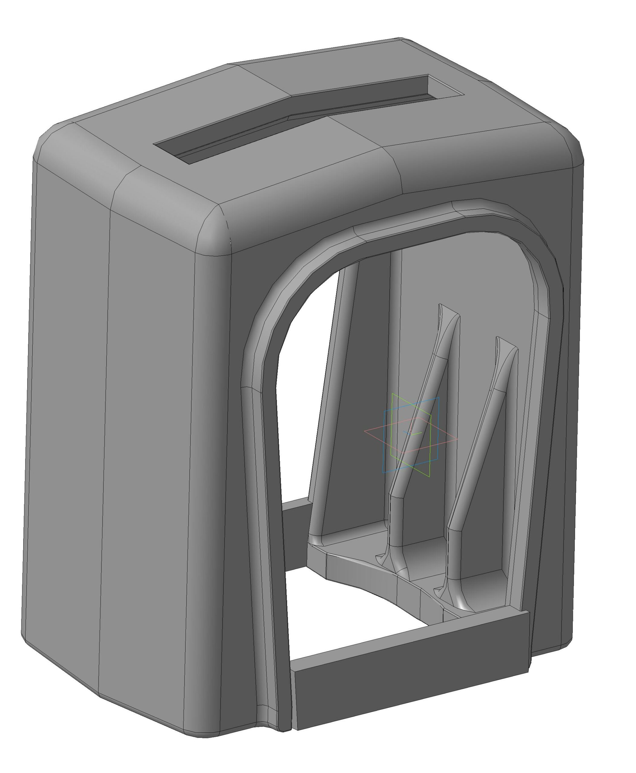 3D модель Отливка упора заднего