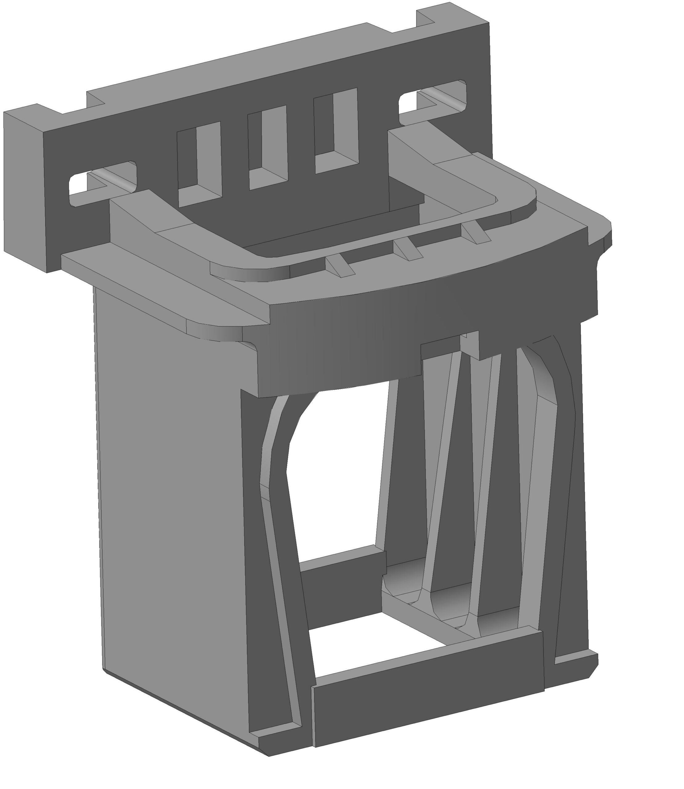 3D модель Отливка упора переднего