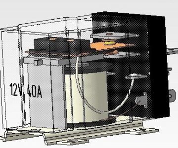 3D модель Реле РПУ-2