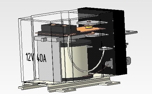 3D модель Реле РПУ-2