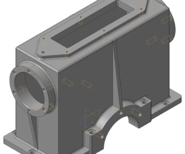 3D модель Корпус редуктора с олимпиады