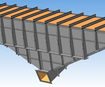 3D модель Желоб посковый