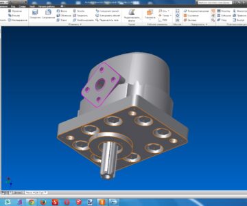 3D модель Насос НШ4-3