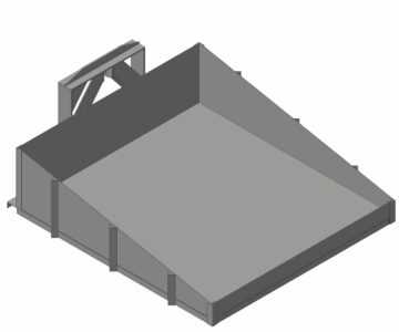 3D модель Транспортировочная площадка