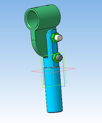 3D модель Державка сварочная