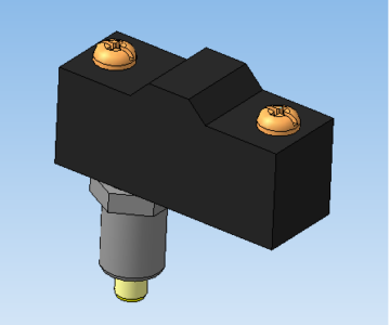 3D модель Микропереключатель Z-15GQ21-B