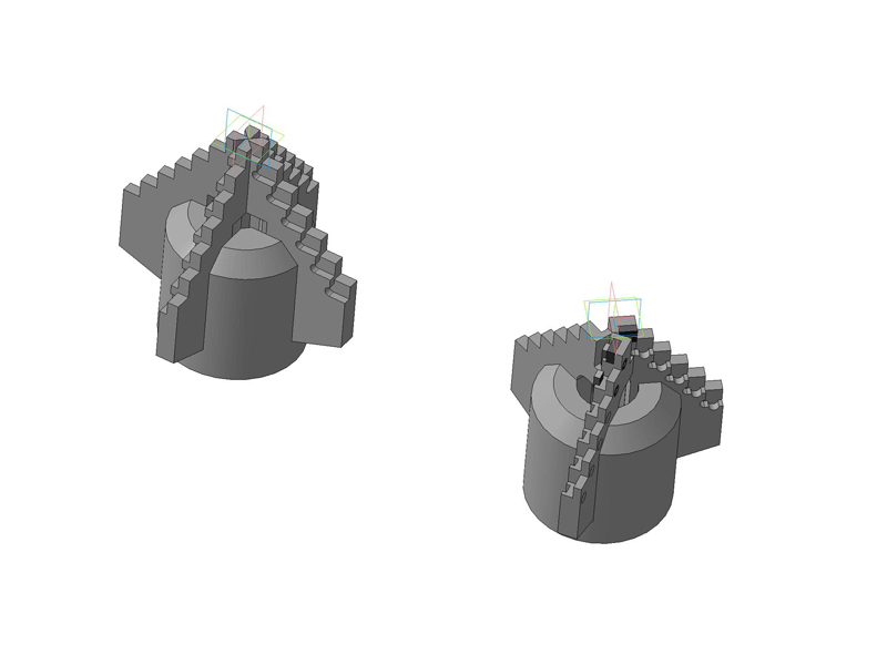 3D модель Буровое долото